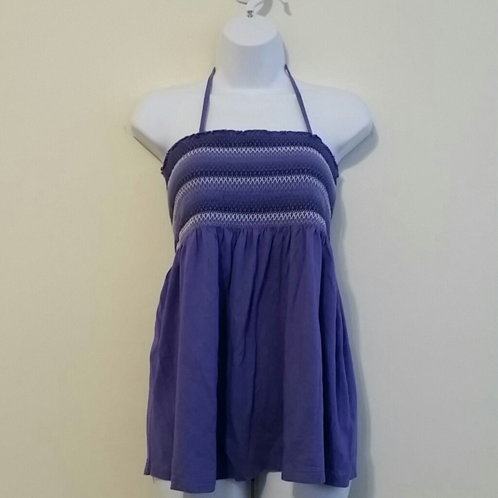 Old Navy purple halter top